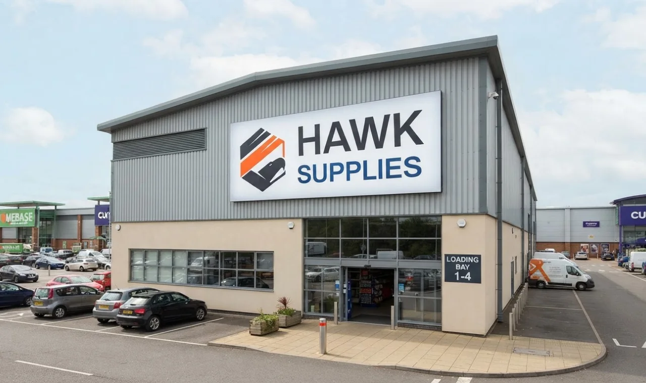 The Hawk Supplies yard, Cambridgeshire